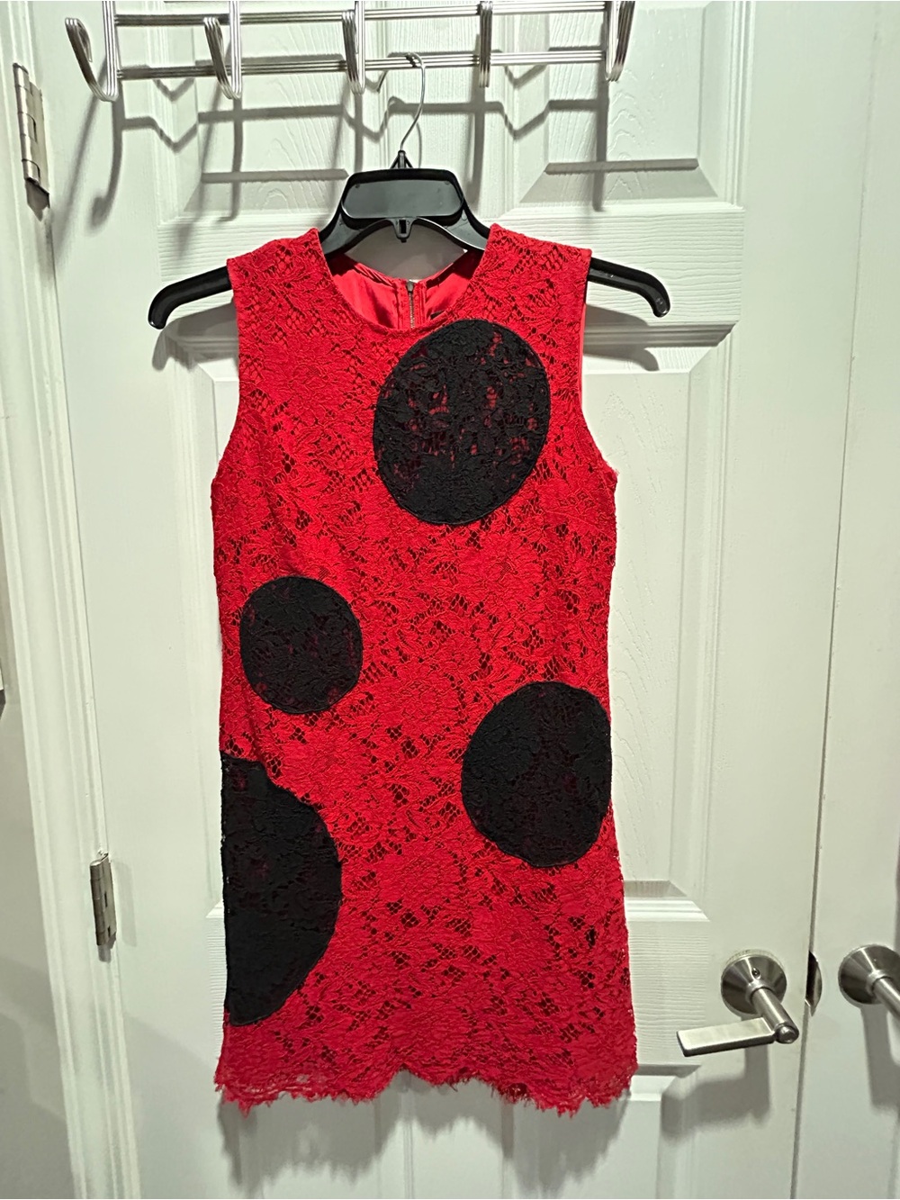 Dolce & Gabbana Polka-Dot Lace Dress